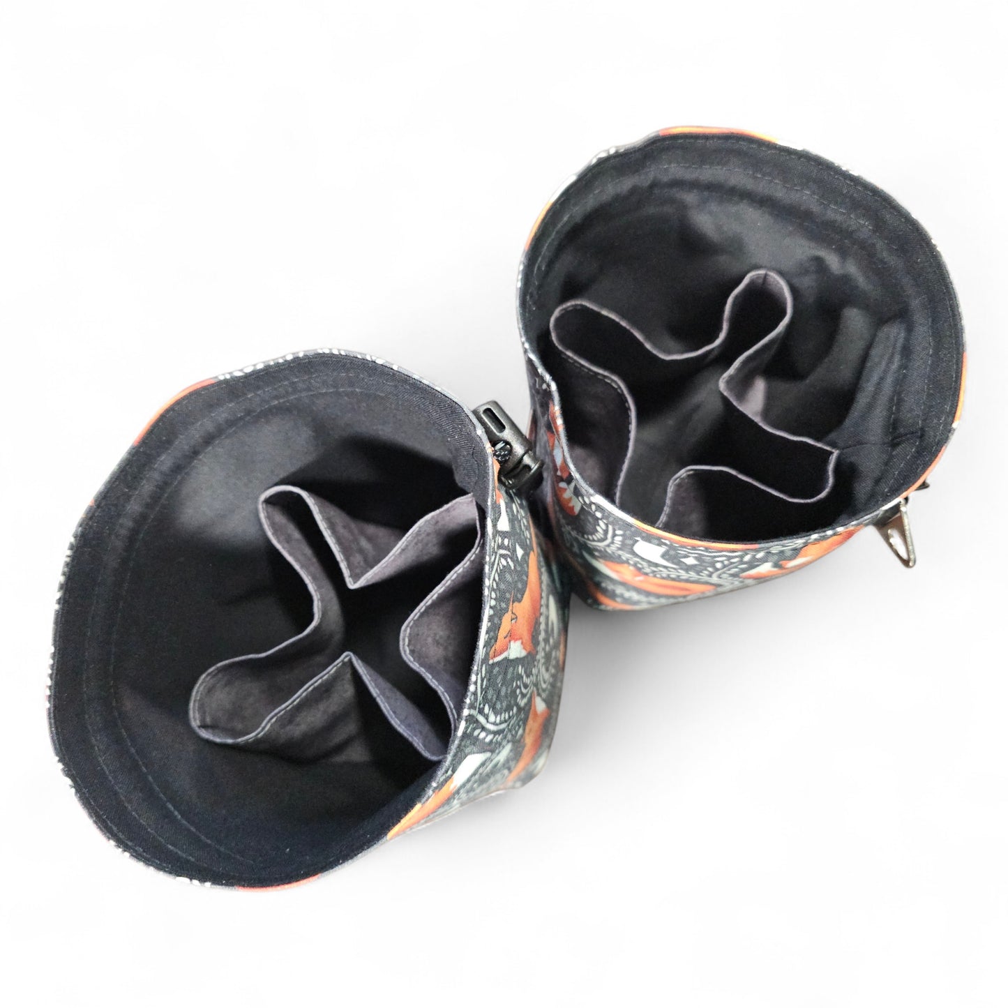 Sleepy Foxes Dice Bags