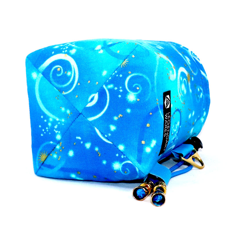 Blue Sky Swirl Dice Bags