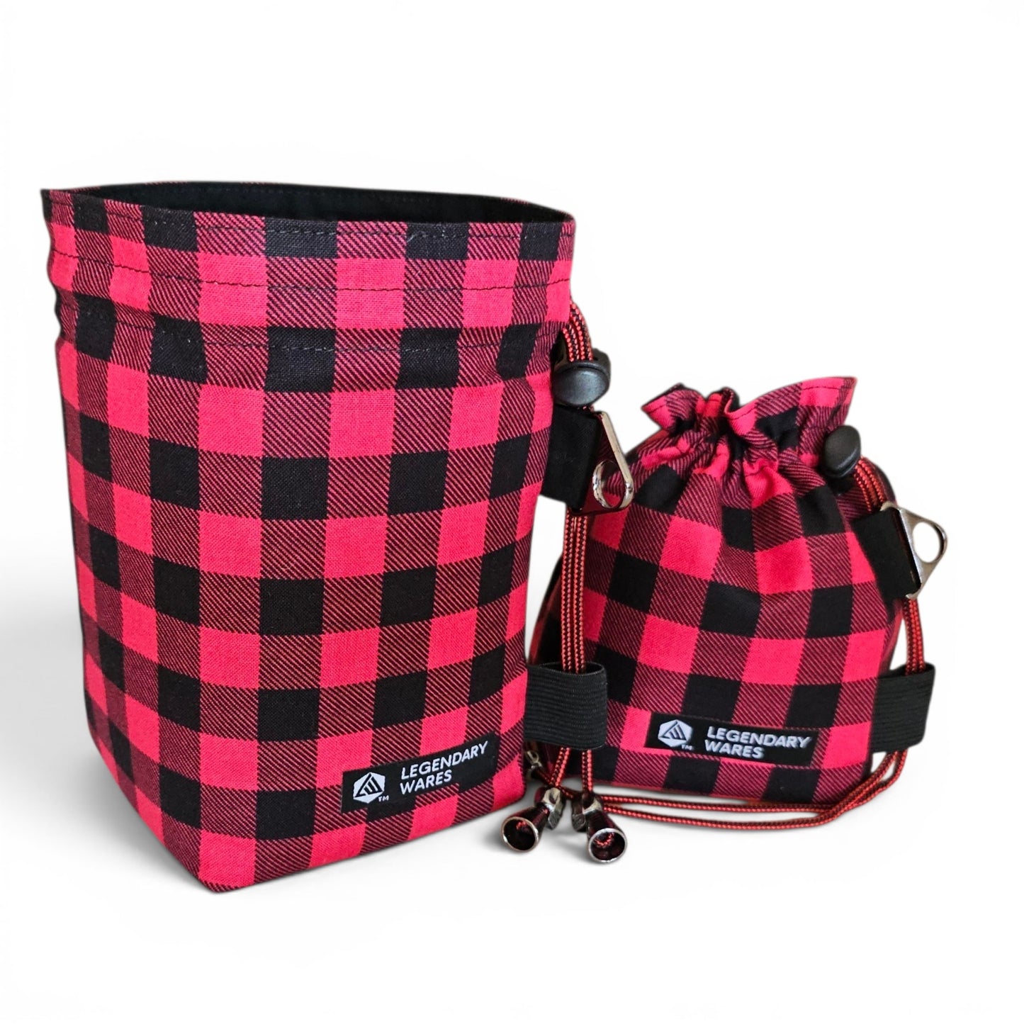 Plaid & Peril Dice Bags