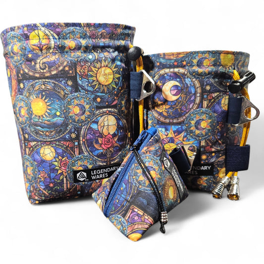 Celestial Eclipse Dice Bags