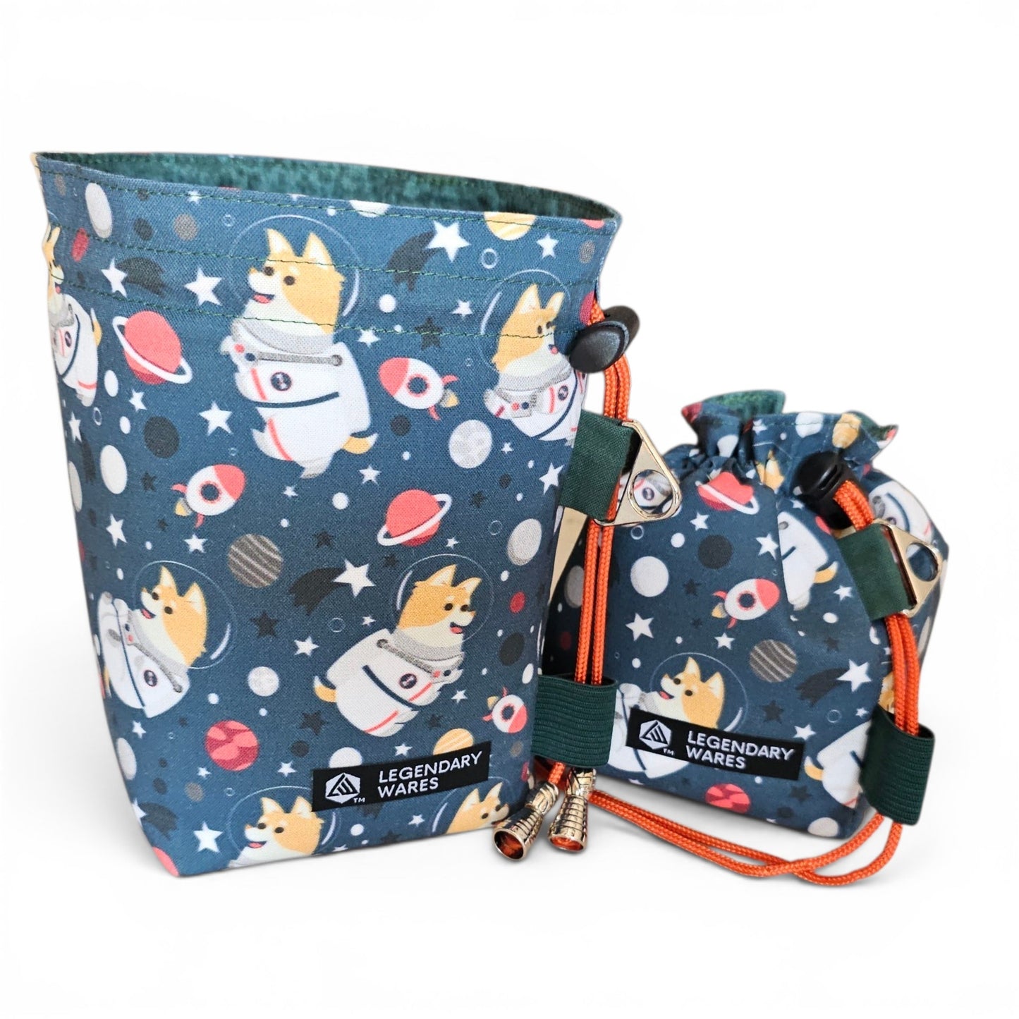 Corginaut Dice Bags