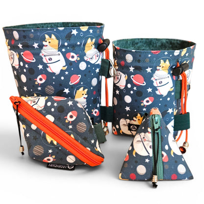 Corginaut Dice Bags