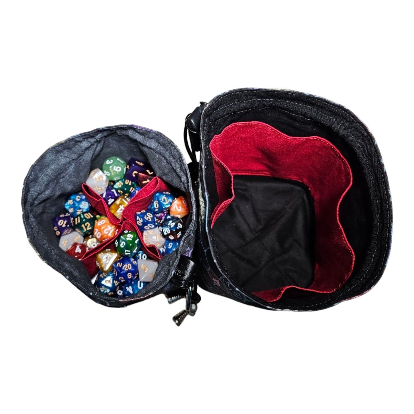 Dice Bags with Pockets for TTRPG-Dungeon Master
