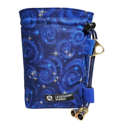 Blue Galaxy Dice Bags