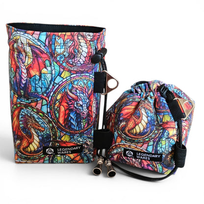 Dragon Temple Dice Bags