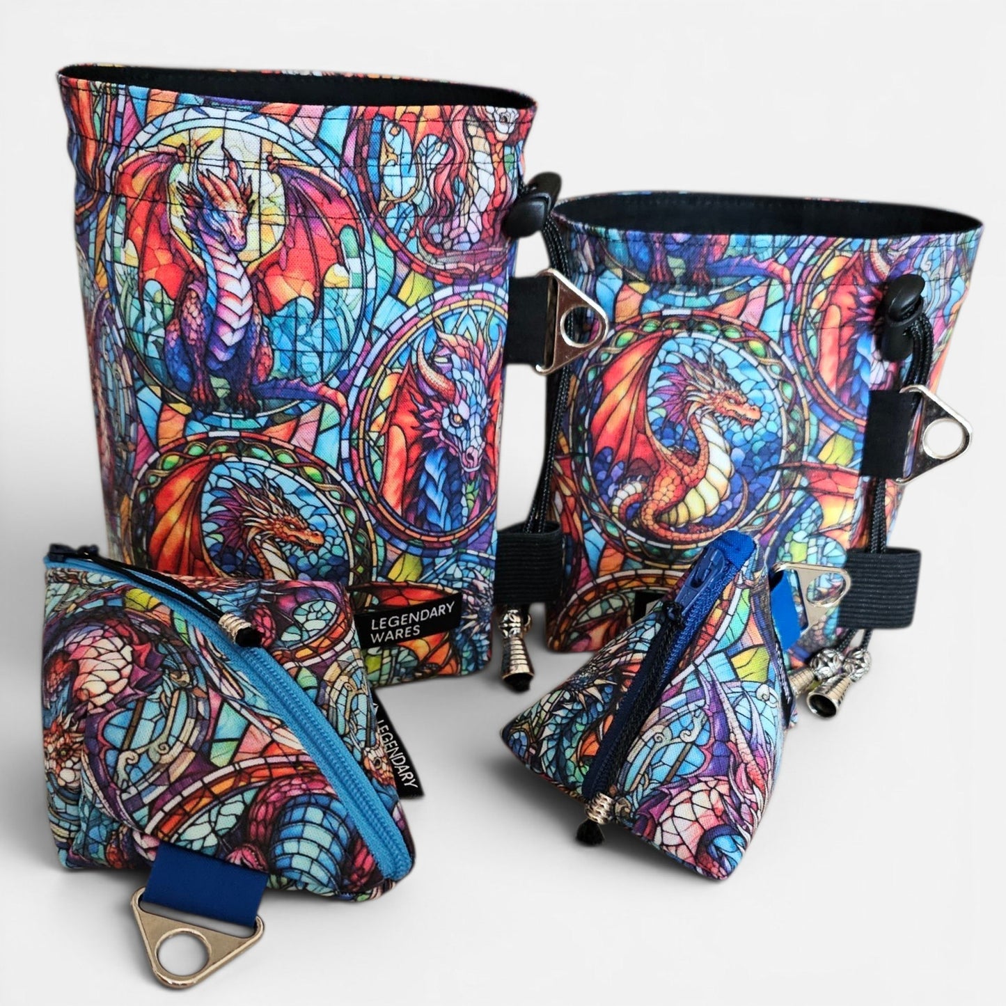 Dragon Temple Dice Bags