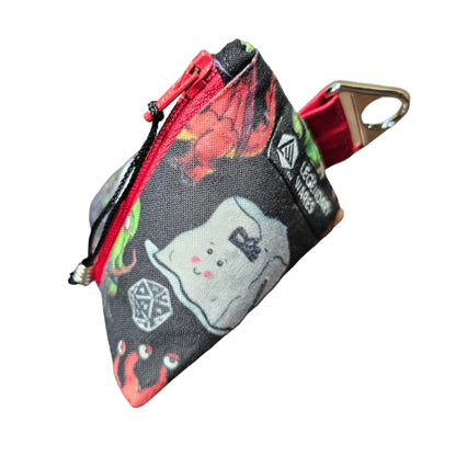 Dungeon Cuties Dice Bag, D4 Triangle