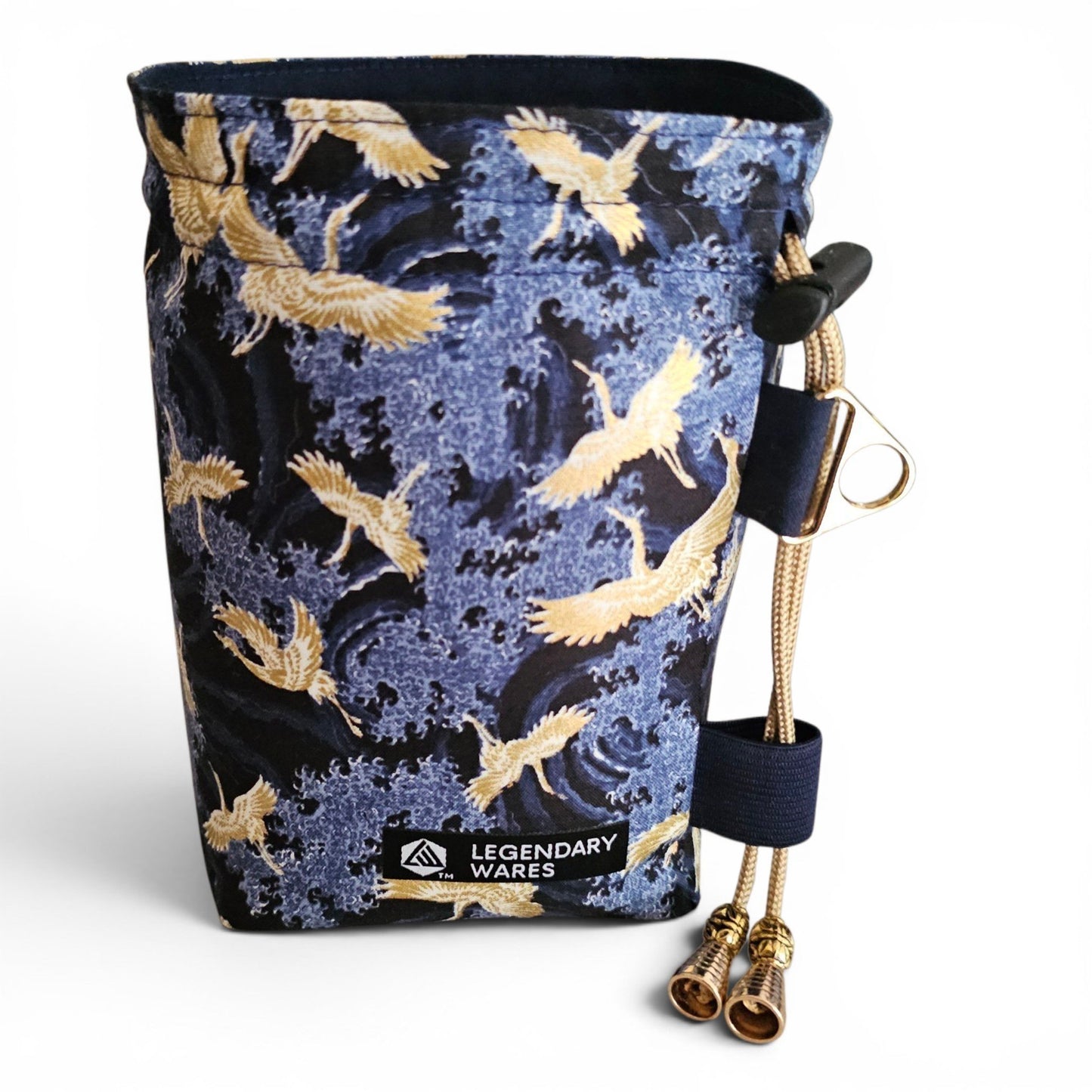 Golden Crane Dice Bag
