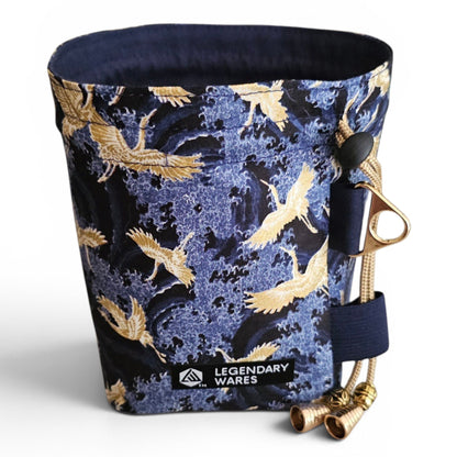 Golden Crane Dice Bag