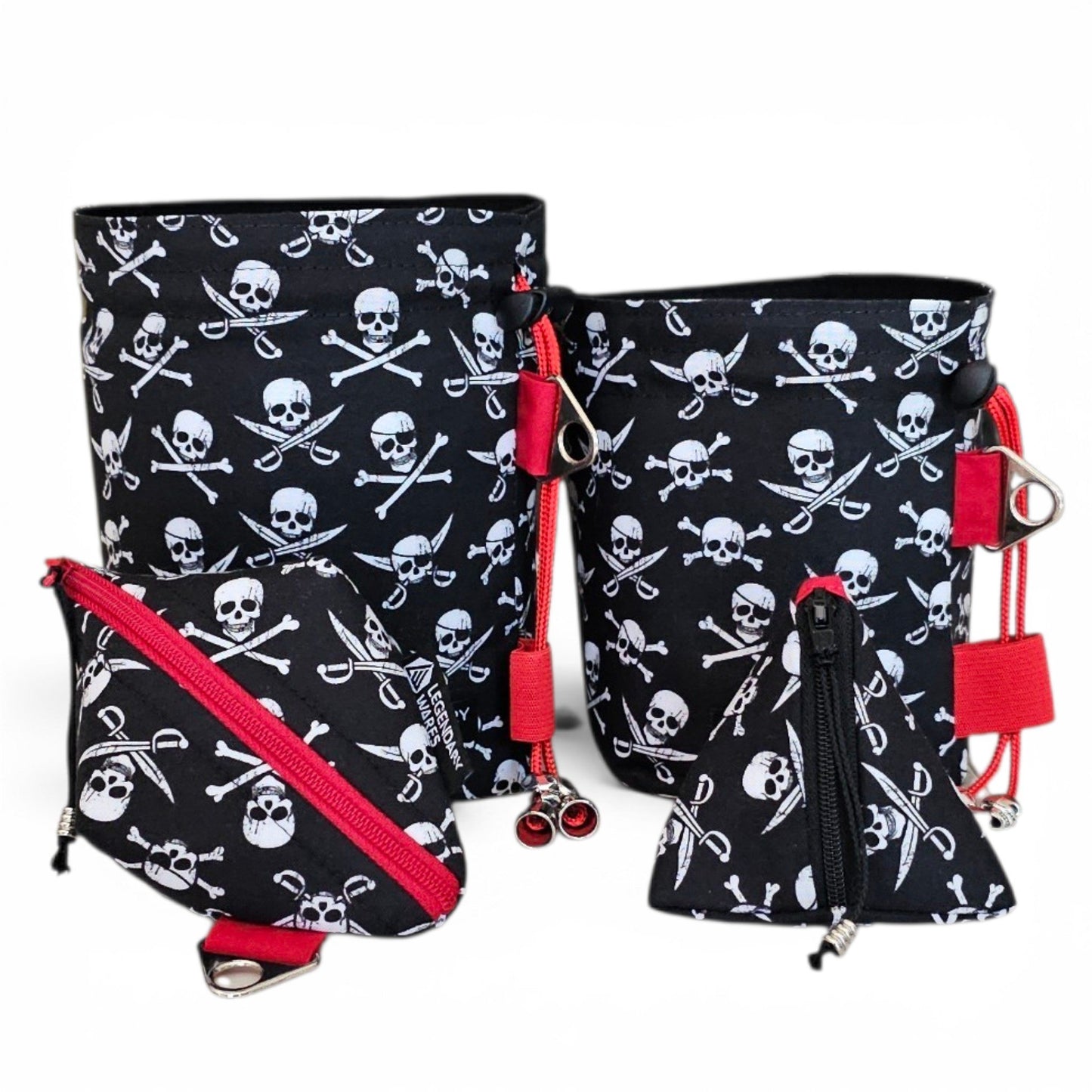 Jolly Roger Pirate Dice Bag