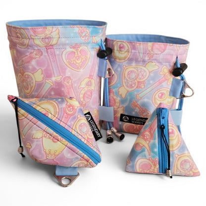 Moon Prism Dice Bags