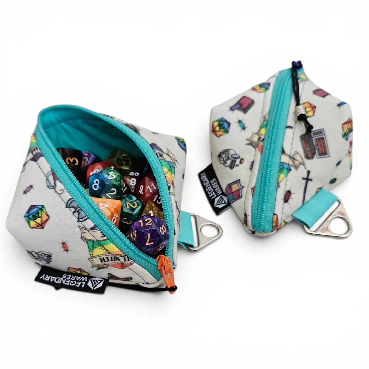 Roll with Pride Dice Bags
