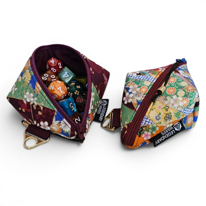 Sakura Tapestry Dice Bag