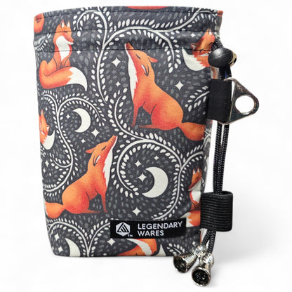 Sleepy Foxes Dice Bags