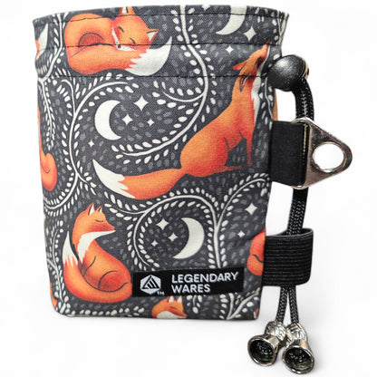 Sleepy Foxes Dice Bags