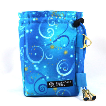 Blue Sky Swirl Dice Bags