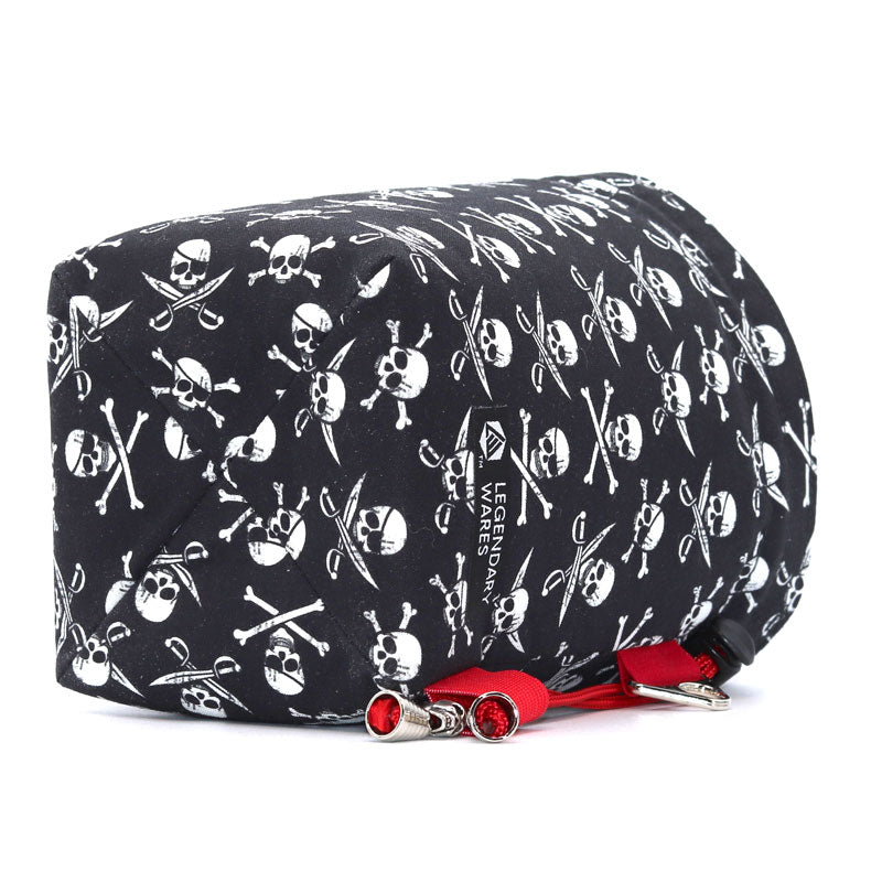 Large pirate design dice bag