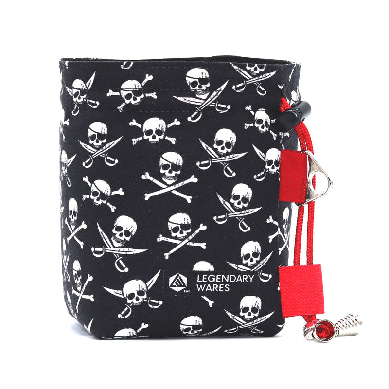 Medium pirate design dice bag