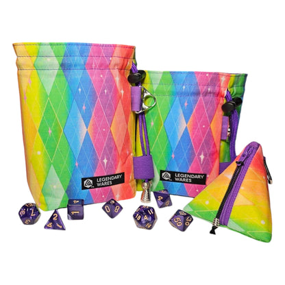 Argyle Pride Dice Bags - Legendary Wares
