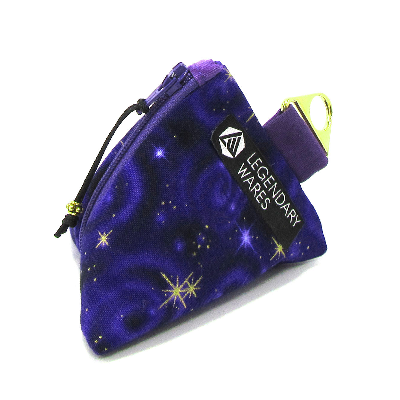 D3 Mini Triangle Dice Bag - Purple Cosmos