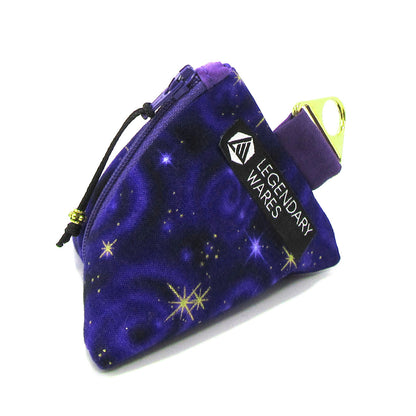 D3 Mini Triangle Dice Bag - Purple Cosmos
